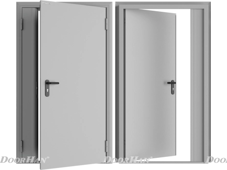 Технические двухстворчатые двери, chimkent.doorhan.ru